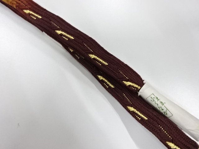  大特価品　上質　未使用品　正絹　手組帯締め